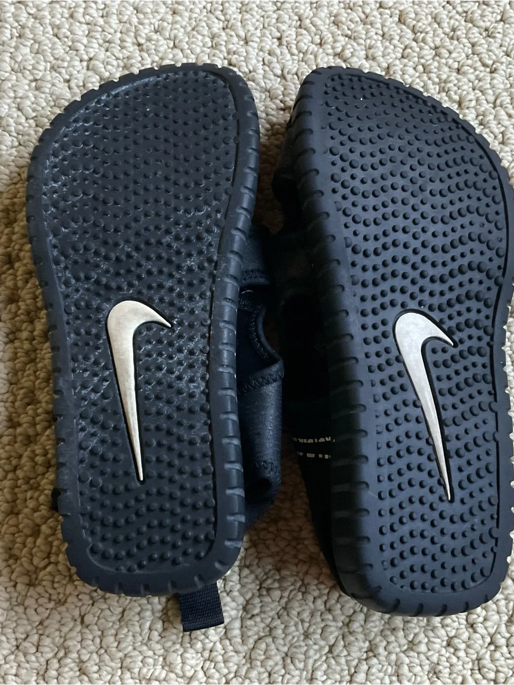 Nike Black Kids Sport Sandals Size 1